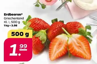 NETTO Erdbeeren 500 g Angebot