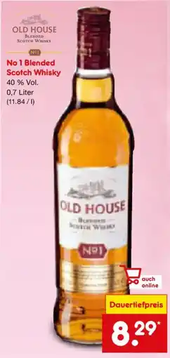 Netto Marken-Discount OLD HOUSE Blended Scotch Whisky Angebot