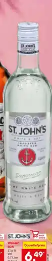 Netto Marken-Discount ST. JOHN'S Weisser Rum Angebot