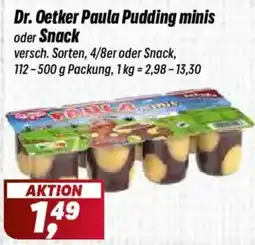 Simmel Dr. Oetker Paula Pudding minis Angebot