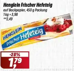 Simmel Henglein Frischer Hefeteig Angebot