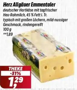 Simmel Herz Allgäuer Emmentaler Angebot