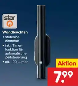 Netto Marken-Discount star Wandleuchten Angebot