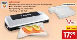 Netto Marken-Discount Star Vakuumierer Angebot