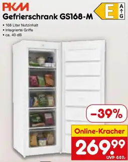 Netto Marken-Discount PKM Gefrierschrank GS168-M Angebot