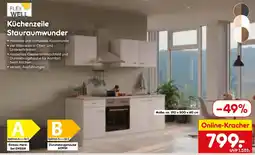 Netto Marken-Discount FLEX WELL Küchenzeile Stauraumwunder Angebot