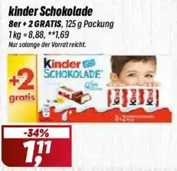 Simmel Kinder Schokolade Angebot