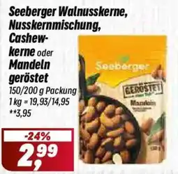 Simmel Seeberger Walnusskerne, Nusskernmischung, Cashewkerne oder Mandeln Angebot