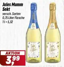 Simmel Jules Mumm Sekt Angebot