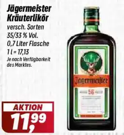 Simmel Jägermeister Kräuterlikör Angebot