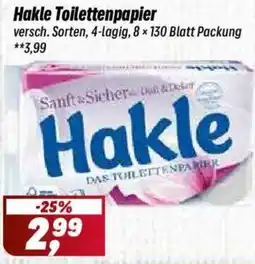 Simmel Hakle Toilettenpapier Angebot