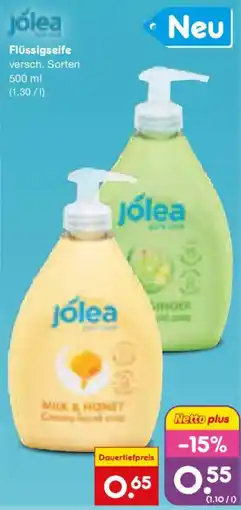Netto Marken-Discount Flüssigseife Jólea Angebot