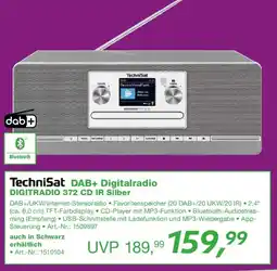 EP TechniSat DAB+ Digitalradio DIGITRADIO 372 CD IR Silber Angebot