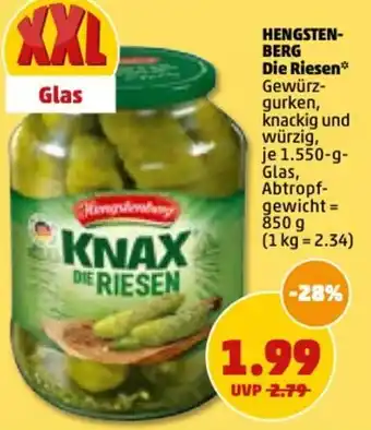 PENNY Hengstenberg Die Riesen Angebot