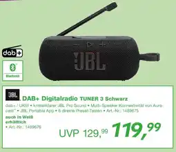 EP JBL DAB+ Digitalradio TUNER 3 Schwarz Angebot