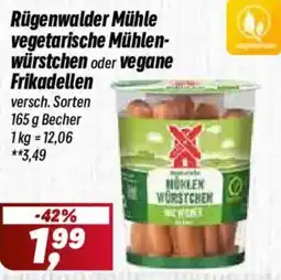 Simmel Rügenwalder Mühle vegetarische Mühlen-würstchen Angebot