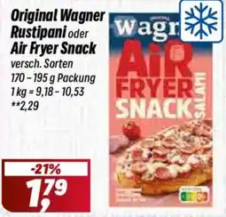 Simmel Original Wagner Air Fryer Snack Angebot