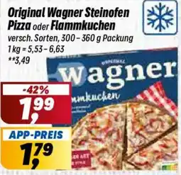 Simmel Original Wagner Steinofen Pizza oder Flammkuchen Angebot