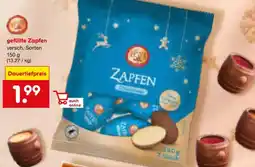 Netto Marken-Discount gefüllte Zapfen Angebot
