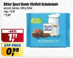 Simmel Ritter Sport Bunte Vielfalt Schokolade Angebot