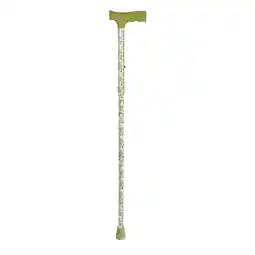 Netto Marken-Discount Vital Comfort Reisestock faltbar, Wildblumendesign, grün Angebot