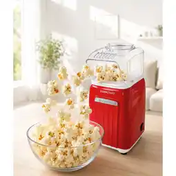 Netto Marken-Discount GOURMETmaxx Popcorn-Maschine 1200W rot/weiß Retro Angebot