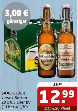 Getränke Quelle SAALFELDER Angebot
