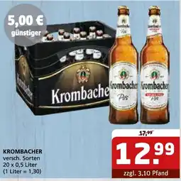 Getränke Quelle Krombacher Angebot