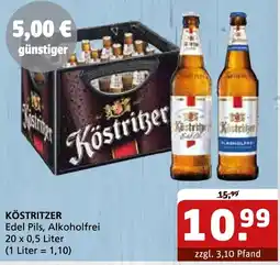 Getränke Quelle KÖSTRITZER Edel Pils, Alkoholfrei Angebot