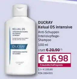 Guten Tag Apotheke DUCRAY Kelual DS intensive Anti-Schuppen Intensivpflege-Shampoo Angebot