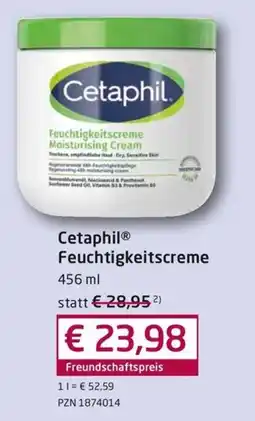 Guten Tag Apotheke Cetaphil Feuchtigkeitscreme Angebot