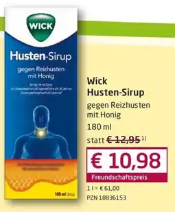 Guten Tag Apotheke Wick Husten-Sirup gegen Reizhusten mit Honig Angebot