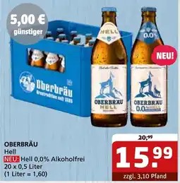 Getränke Quelle OBERBRÄU Hell Angebot