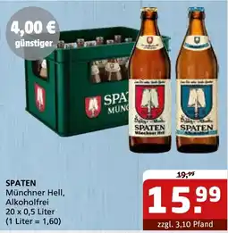 Getränke Quelle SPATEN Münchner Hell, Alkoholfrei Angebot