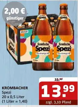 Getränke Quelle KROMBACHER Spezi Angebot