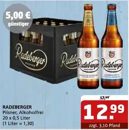 Getränke Quelle RADEBERGER Pilsner, Alkoholfrei Angebot