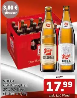 Getränke Quelle STIEGL Goldbräu, Hell Angebot