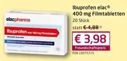 Guten Tag Apotheke Ibuprofen elac® 400 mg Filmtabl. Angebot
