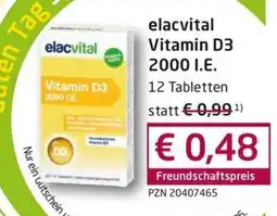 Guten Tag Apotheke elacvital Vitamin D3 Angebot