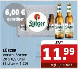 Getränke Quelle LÜBZER Angebot