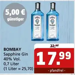 Getränke Quelle BOMBAY Sapphire Gin Angebot