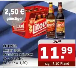 Getränke Quelle LITOVEĽ Lager Hell, Premium Schwarz Angebot