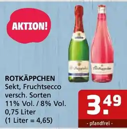 Getränke Quelle ROTKÄPPCHEN Sekt, Fruchtsecco Angebot