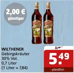 Getränke Quelle WILTHENER Gebirgskräuter Angebot