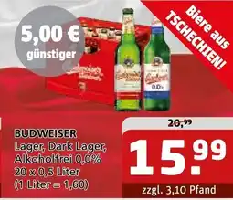 Getränke Quelle BUDWEISER Angebot