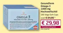 Guten Tag Apotheke Gesundform Omega-3 Hochseeefischöl Angebot