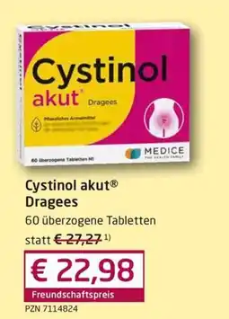 Guten Tag Apotheke Cystinol akut® Dragees Angebot