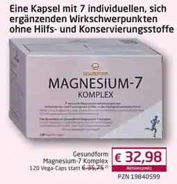 Guten Tag Apotheke Gesundform Magnesium-7 Komplex Angebot
