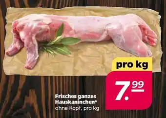 NETTO Frisches ganzes Hauskaninchen Angebot