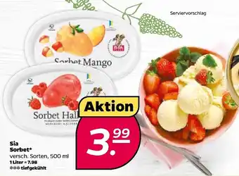 NETTO Sia Sorbet 500ml Angebot